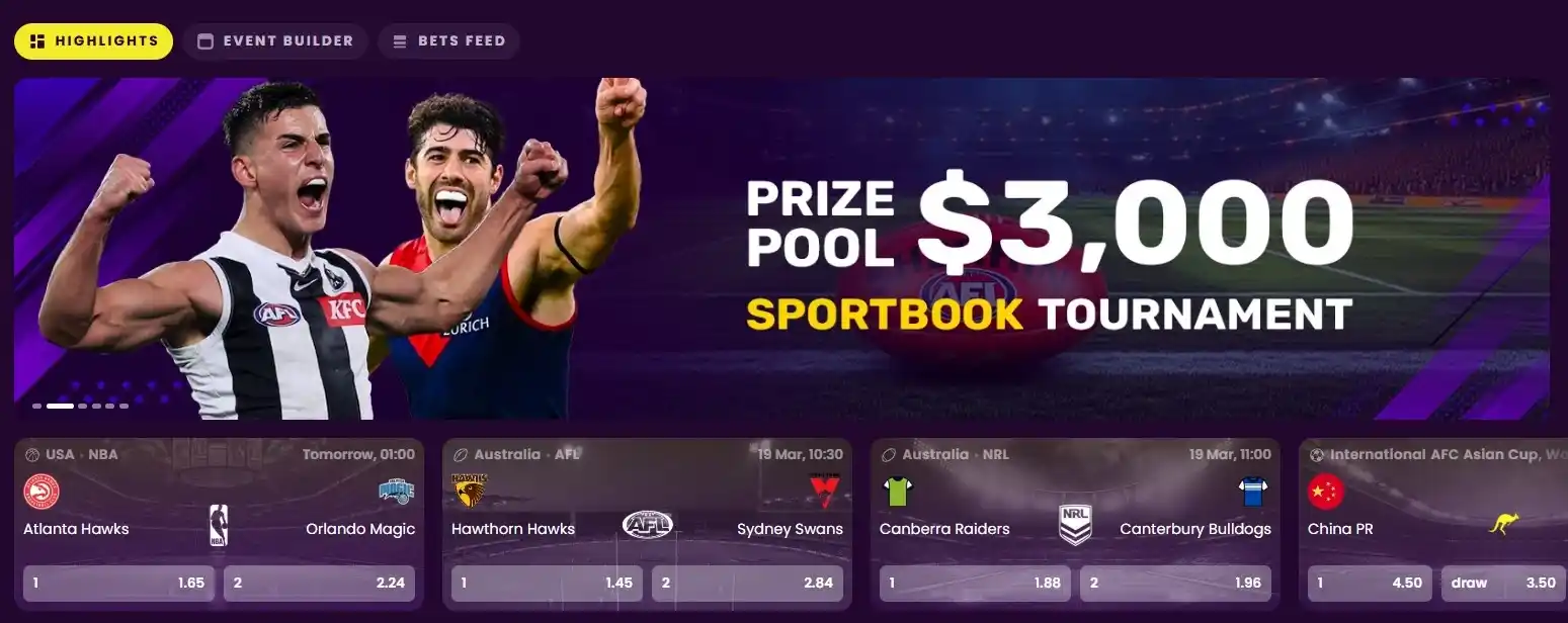 Betzillo Casino sportsbook tournament prize pool